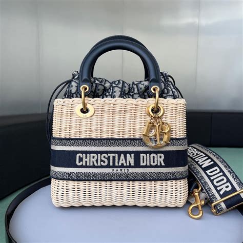 dior wicker bag dupe|lady dior wicker bag.